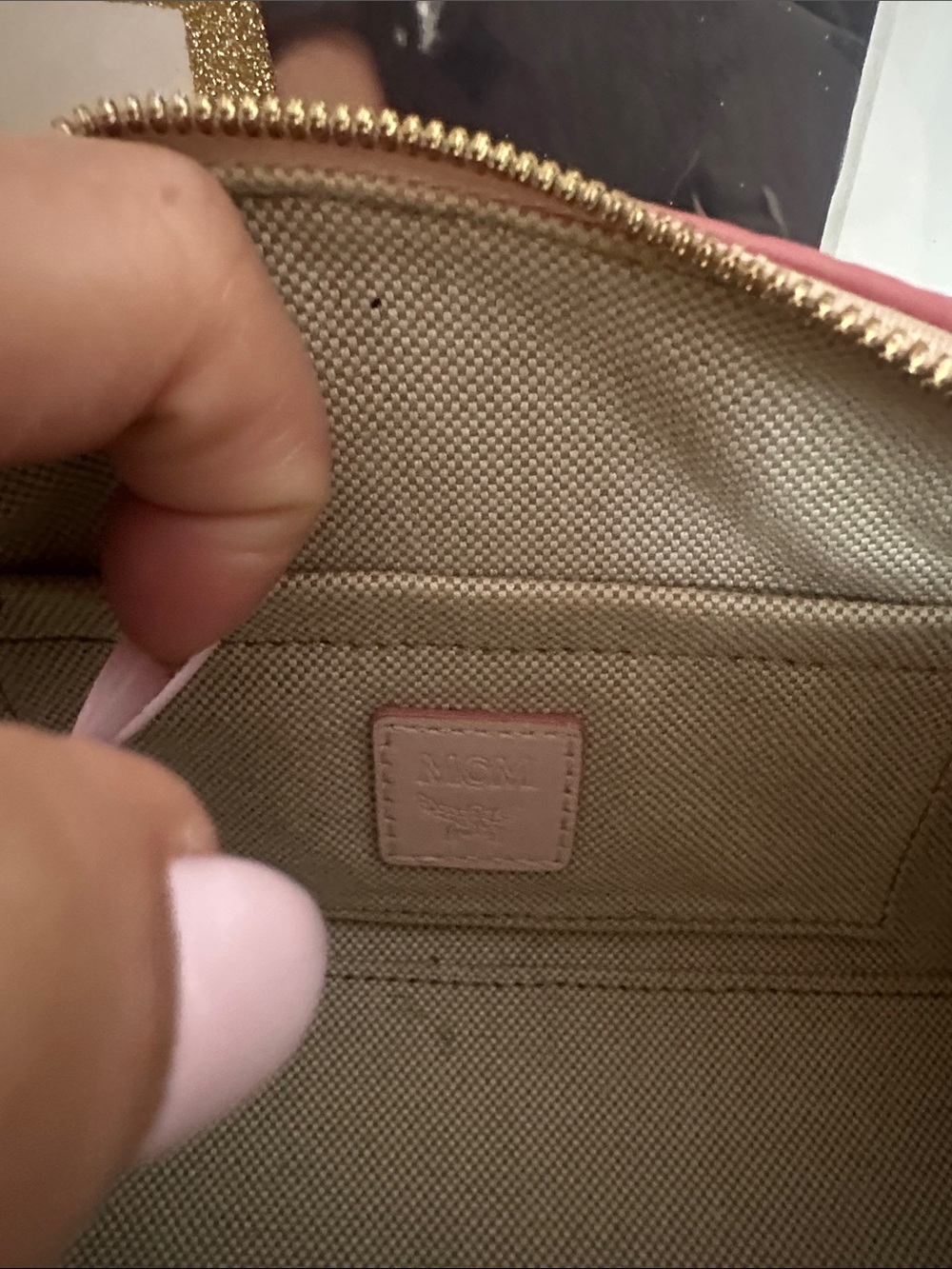 MCM Visetos Delmy Boston Bag - Picture 7 of 16